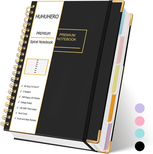 Subject notebook with - notebook,
