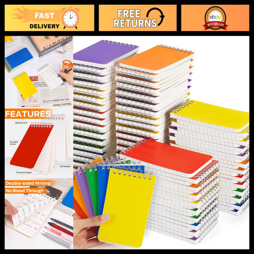 120 pack pocket notebooks - pocket,