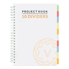 A4 Project Notebook with 10