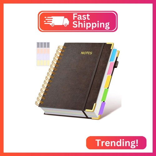 Hardcover spiral notebook - spiral,