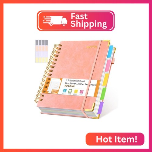 Hardcover spiral notebook with - spiral,