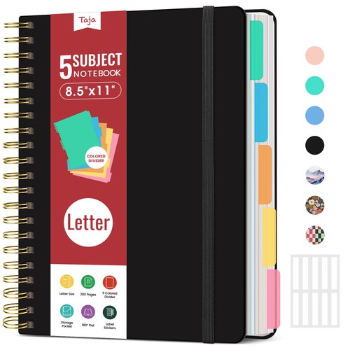 Spiral notebooks for work - for, 5