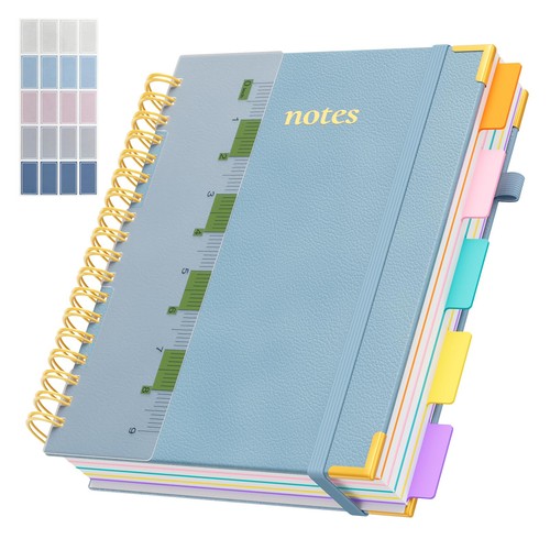 Line hardcover spiral notebook - line,