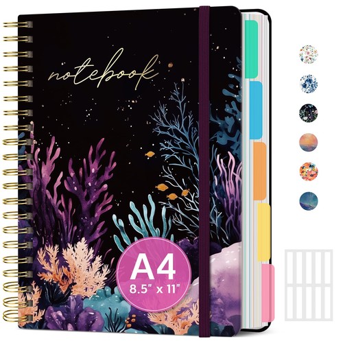 Large spiral lined - spiral, notebooks