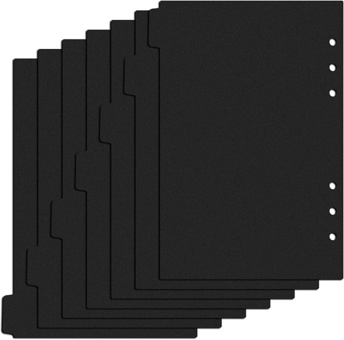 7pcs binder dividers with - 7pcs,