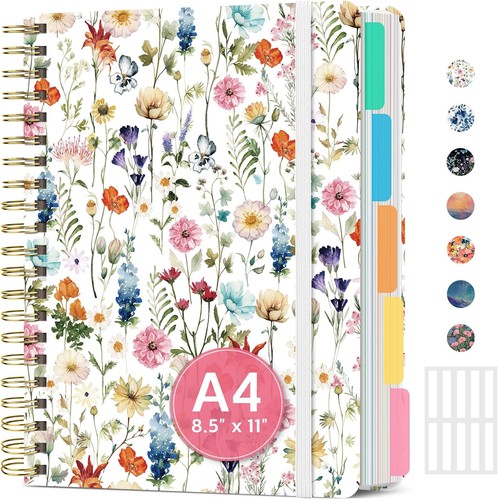 Large spiral lined notebooks - large,
