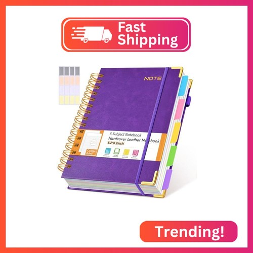 Hardcover spiral notebook - spiral,