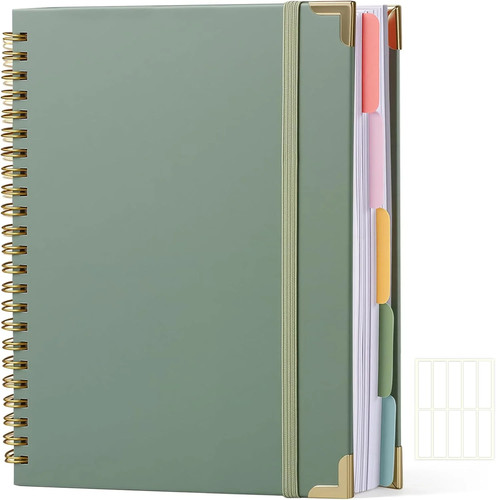 Notebook with subject - a5,