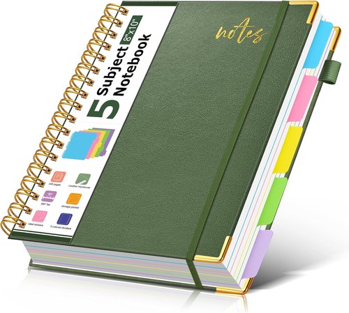 Subject spiral notebook - 5,