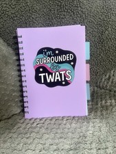 Purple A5 Notebook With