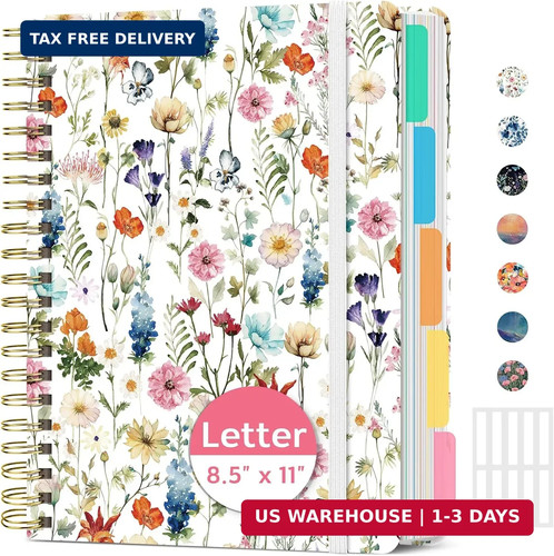 Taja large spiral notebooks - large,