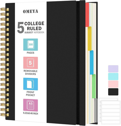 Subject notebooks college - subject,