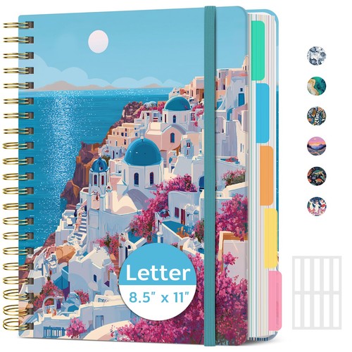 Zotia large spiral notebooks - zotia,
