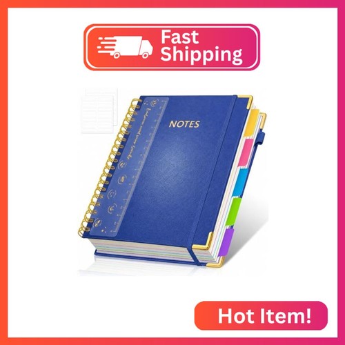 Hardcover spiral notebook - hardcover,