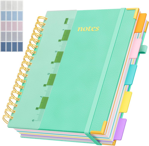 Line hardcover spiral notebook - spiral,