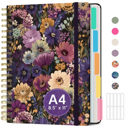 Large spiral lined notebooks - lined,