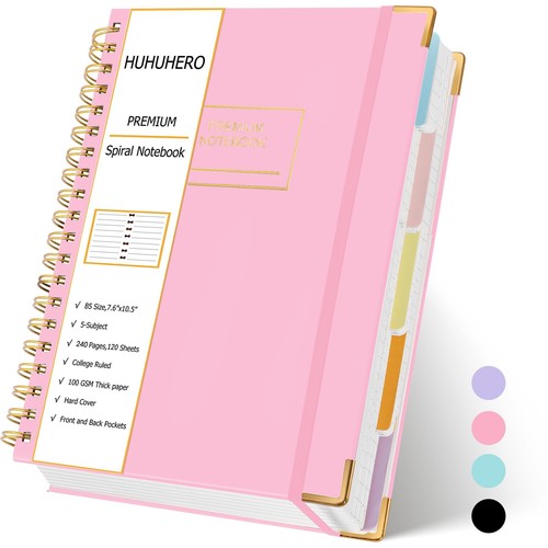 Subject notebook with - subject,