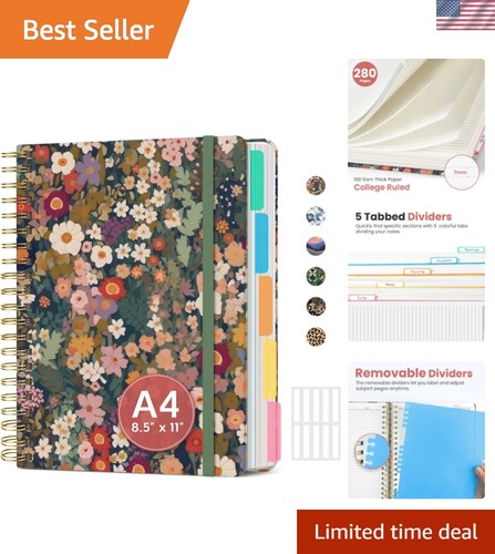 Large spiral notebook with - large,