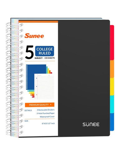 Sunee spiral notebooks - notebooks, for