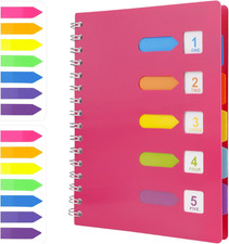 A5 Notebook with Dividers