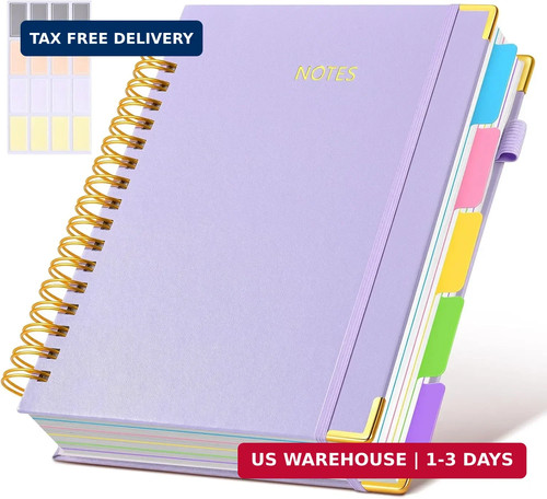 Hardcover spiral notebook - spiral,
