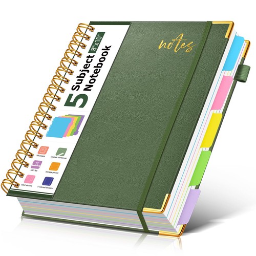 Subject spiral notebook - 5,