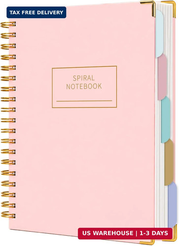 Hardcover spiral notebooks for - hardcover,