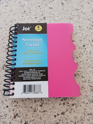 Subject notebook in x - notebook, 4