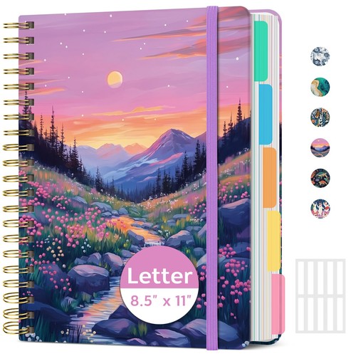 Zotia large spiral notebooks - zotia,