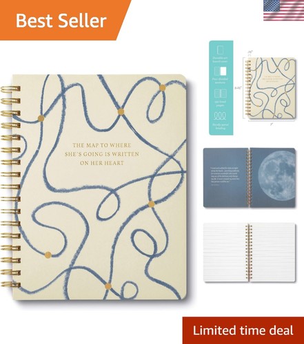 Stylish spiral notebook with - stylish,