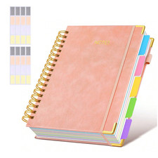 Deluxe spiral notebook with