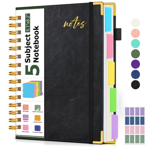 Hardcover spiral notebook - hardcover,