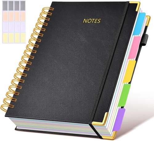 Hardcover spiral notebook - spiral,