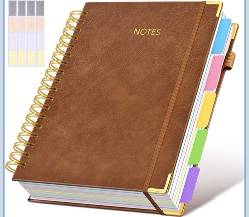 Hardcover spiral notebook - spiral,