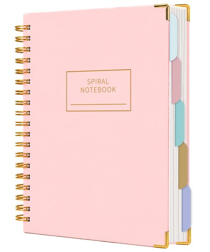 Hardcover spiral notebooks for - hardcover,