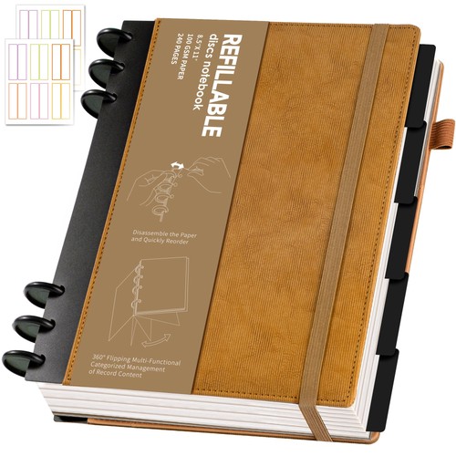 Refillable notebooks for work - refillable,