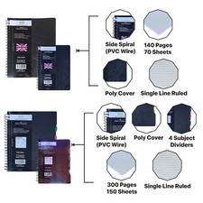 A4 A5 Notebook Subject Divider