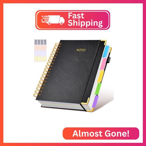 Hardcover spiral notebook - hardcover,