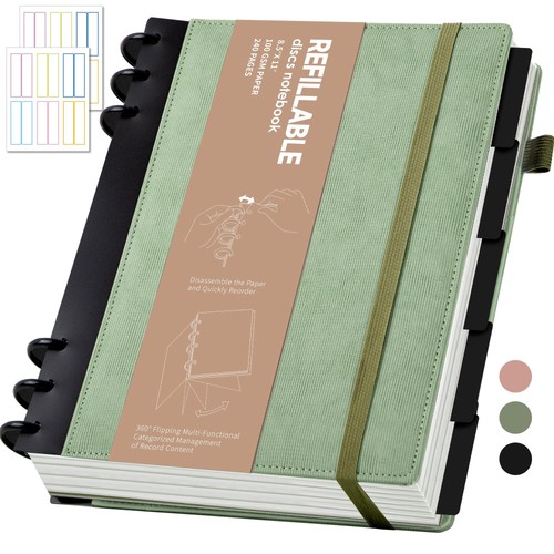 Refillable notebooks for work - refillable,