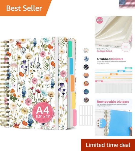 Large spiral lined notebooks - lined,