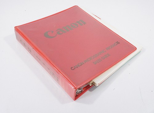 Canon dealer notebook with a - dealer, notebook,