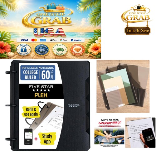 Refillable notebook with study - refillable,