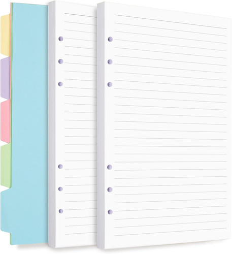 Refill paper ring lined - a5,