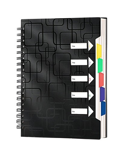 Subject spiral notebook a5 - spiral,