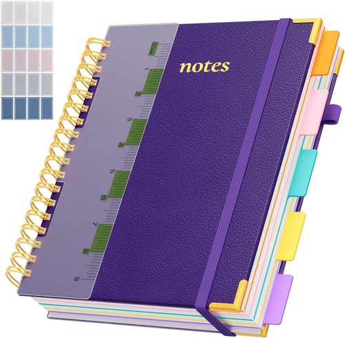 Line hardcover spiral notebook - line,