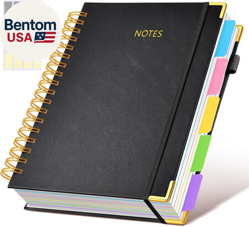 Hardcover spiral notebook - hardcover,