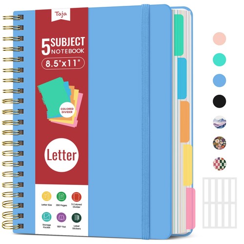 Taja spiral notebooks for work - spiral,
